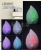 Hollow air humidifier home trade gifts colorful night towns carved water droplets aromatherapy humidifier