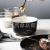INS Nordic gold and white luxury marble 5-inch rice bowl dessert bowl