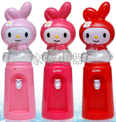 Cute bunny KT cat viv ni bear 8 glasses of water Cute cartoon mini desktop desktop water dispenser for children