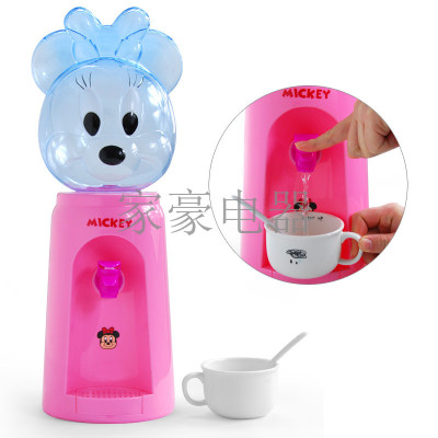 Cute children cartoon mini bucket water fountain mickey water fountain desktop household desktop 8 glasses of water