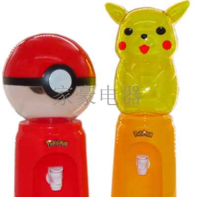 Super cute 3d pokemon Pikachu pokemon ball 8 water mini water dispenser