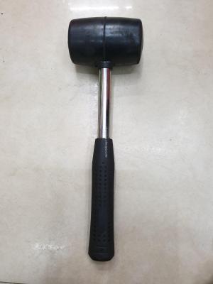 Wooden handle leather hammer plastic handle rubber hammer plastic handle mounting hammer steel handle floor hammer flag 