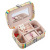 Customized New Ring Jewelry Storage Box Lattice Flannel Jewelry Box Ornament Bracelet Storage Box Factory Direct Sales