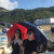 Creative Couple Umbrella for Two Persons Double-Top Double-Pole Two-Color Umbrella Men and Women Long Handle Umbrella Personalized Umbrella Wholesale