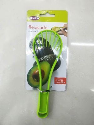 Avocado slicer a fruit slicer for slicing and slicing the flesh of a fruit