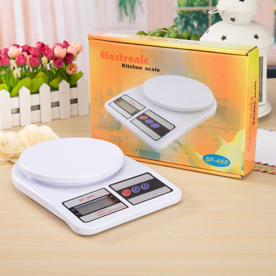 Sf400 Kitchen Scale Household High-Precision Baking Medicine Food Accessories Electronic Scale Gram Measuring Scale 10kg