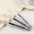 3766 new neutral pen press large capacity double ball pen without ink leakage writing smooth big mouth clip 2 sets k6