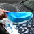 Triangle with handle sponge brush blue wave car wash sponge brush car wash tools ls-411