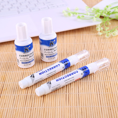 Factory Direct Sales Correction Fluid Creative White Seamless Quick-Drying Wrong Questions Correction Correction Correction Correction Correction Learning Stationery Can Be Customized