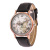 Hot style vintage leather belt Roman literal map hand men's quartz watch women's watch student watch quartz watch