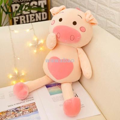Pig doll plush toy pig pillow doll lovely doll machine catch electromechanical play city