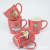 Advertising and promotion gift cup customized water cup red coffee cup color glaze ceramic cup can be customized LOGO