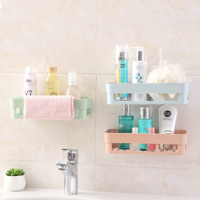 Bathroom shelving soap shampoo shower gel shelving suction wall bathroom shelving