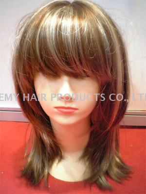 fake wig copy human hair wig synthetic wig extension wig model