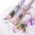 The little world of The floral season thickened waterproof single rose bouquet packing bag OPP flower shop supplies single bag