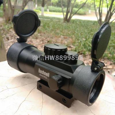 Metal adjustable 3x42 with laser sight double mirror with laser tactical sight integrated base