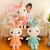 Cute cute rabbit plush toy big doll girls doll pillow dolls