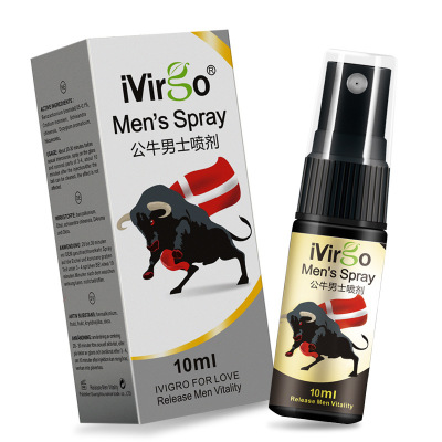 Play color ivirgo bull three generations of 10ml men spray for men with external use of time sex toys wholesale hair