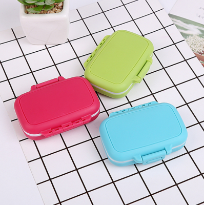 Small portable take medicine box packing mini travel medicine seal 薬 storage gift box