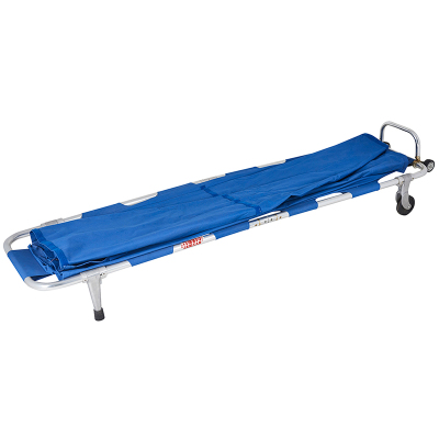 Steel folding stretcher