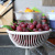Creative home kitchen asphalt basket Nordic wind kitchen fruit basket plastic asphalt basket