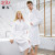 Manufacturers direct sale of cotton cut-down five star hotel bathrobe in autumn and winter