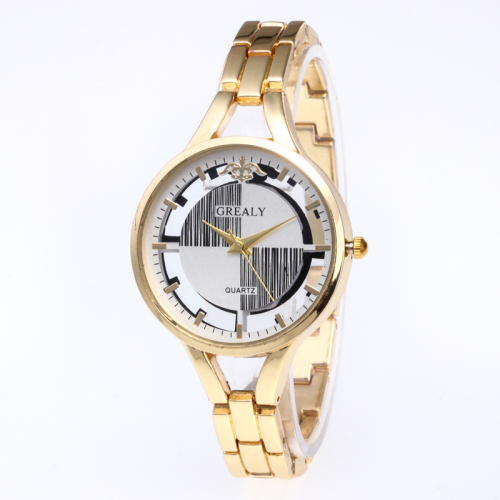 aliexpress hot sale hollow women‘s fine steel chain watch fashion elegant women‘s quartz watch trendy women‘s watch wholesale