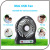 Snowflake fan USB fan three - speed adjustable plantain charging fan portable mini desktop fan