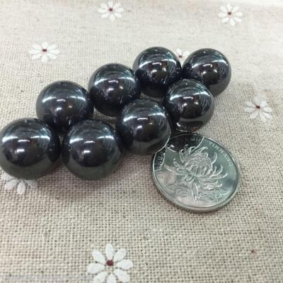 Health puzzle type spherical magnetic Ferrite magnetic ball black ordinary magnetic ball of 16 mm magnetic ball