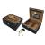 50-70 cigar humidor box cigar box black slotted piano lacquer cedar cigar box manufacturers direct sales
