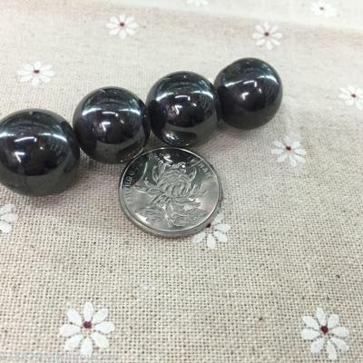 Health puzzle type spherical magnetic Ferrite magnetic ball black ordinary magnetic ball of 20 mm magnetic ball