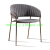 Nordic sofa simple leisure chair negotiation chair coffee shop milk tea negotiation room chair reception chair