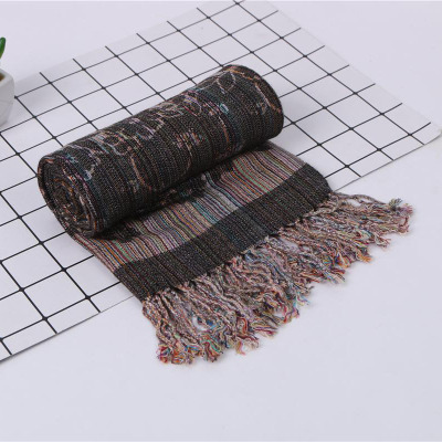 Winter New Plaid British Scarf Shawl Cashmere-like Multi-Functional Dual-Use All-Matching Women's Thick Warm Thick Cloak