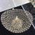 Crystal fruit plate hotel supplies Crystal decoration factory direct selling