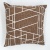 Modern simple stripe plaid pattern chenille jacquard pillow cover office sofa home cushion cover wholesale