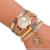 2019 new fashion twine grass rope woven multi-layer watch bracelet watch long belt watch