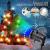 Christmas decoration lights creative snowflake LED lights flash lights string lights outdoor waterproof snow lanterns