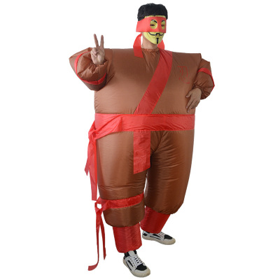 Manufacturers sell a hot style foreign trade Japanese ninja inflatable clothing holiday party performance clothing