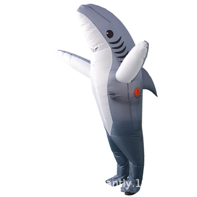Manufacturers of a direct sale of foreign trade hot style shark inflatable costumes holiday party costumes