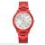 European-style color steel belt simple ladies fashion watch