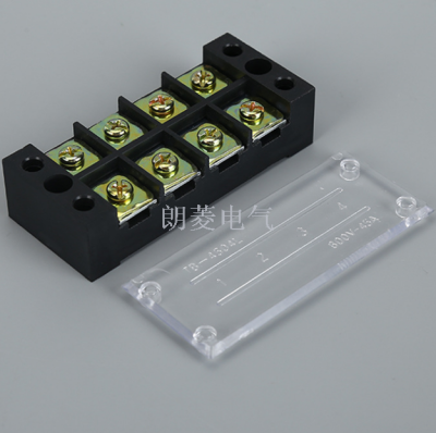 In Stock Wholesale TB-1504 Terminal Block TB Series Terminal Connector High Current Terminal Iron Sheet