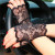Summer New Women's Lace Scar-Covering Sun Protection Gloves UV Protection Short and Thin Women's Bridal Half Finger Non-Slip