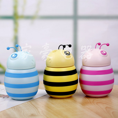 Small bee humidifier douting with the same humidifier mini home bedroom quiet portable car humidifier