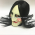 Chainsaw mask with wig chainsaw massacre movie theme Halloween cosplay mask