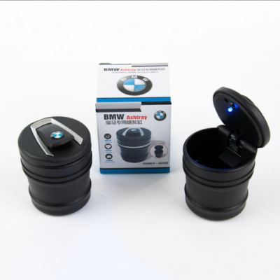 BMW bmw-6 special frosted vehicle ashtray mini car ashtray with LED lights automotive supplies