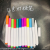 Mini 12 color light pen liquid fluorescent chalk fluorescent pencil pen pen