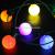 ZD Halloween Christmas Led Glowing Necklace Super Bright Safety Buckle Light Cable Factory Direct Sales Bulb Necklace