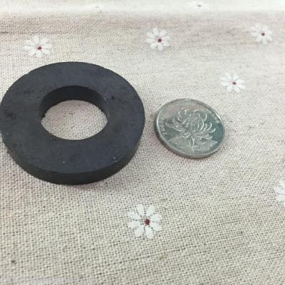Circular Ferrite Black Magnet Black Round 58-32*8 mm ordinary magnet
