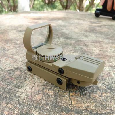 Sand color four variable water - projectile gun sight catapult sight red spot