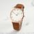 A hot style ultra-thin simple digital belt watch for ladies